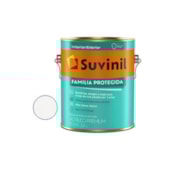 Tinta Acrílica Família Protegida Acetinado Branco 3.6L Suvinil Tinta Acrílica Família Protegida Acetinado Branco 3.6L Suvinil