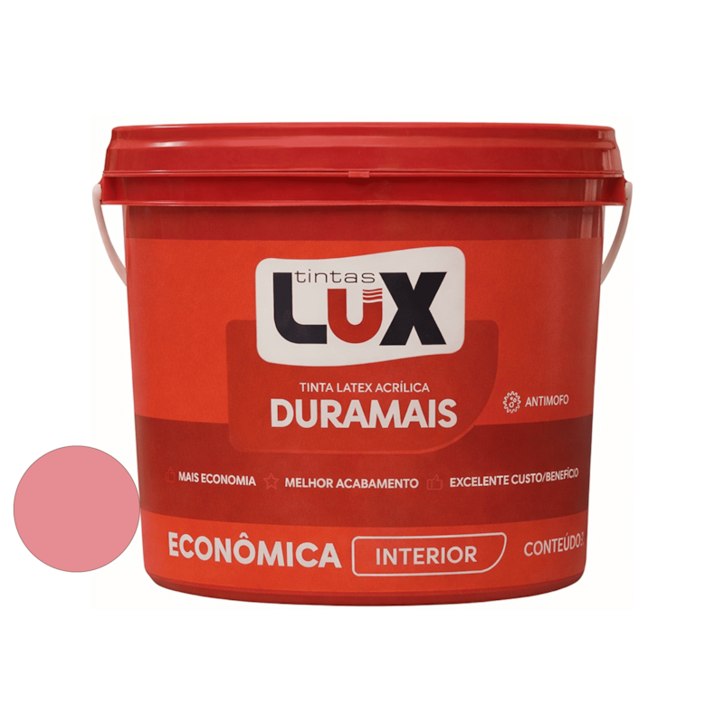 Tinta Acrilica Fosca Duramais Melancia 3,0L Tintas Lux