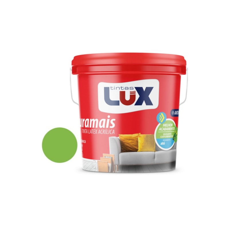 Tinta Acrilica Fosca Duramais Verde Campina 3,0L Tintas Lux