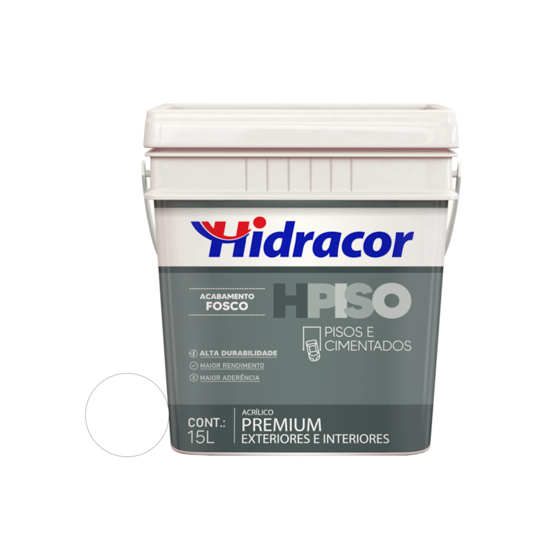Tinta Acrílica Hpiso Branco Neve 15L Hidracor