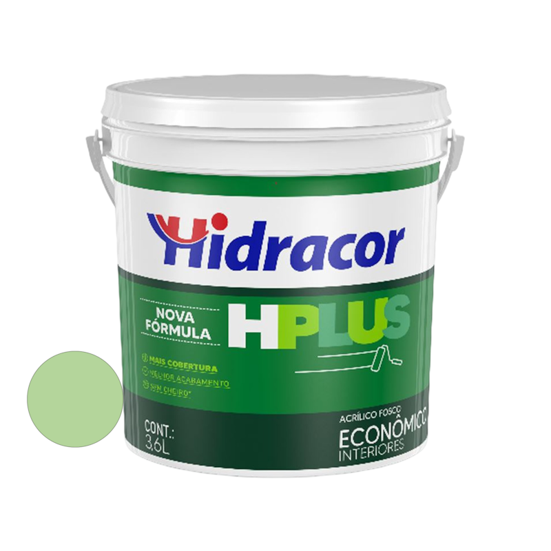 Tinta Acrílica Hplus Malva 3,6L Hidracor