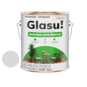 Tinta Acrílica Máxima Eficiência Branco Gelo 3,6L Glasu Tinta Acrílica Máxima Eficiência Branco Gelo 3,6L Glasu