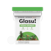 Tinta Acrílica Máxima Eficiência Branco Neve 18L Glasu Tinta Acrílica Máxima Eficiência Branco Neve 18L Glasu