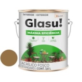 Tinta Acrílica Máxima Eficiência Capuccino Cremoso 3,6L Glasu Tinta Acrílica Máxima Eficiência Capuccino Cremoso 3,6L Glasu