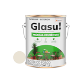 Tinta Acrílica Máxima Eficiência Fosco Algodão Egípcio 3,6L Glasu Tinta Acrílica Máxima Eficiência Fosco Algodão Egípcio 3,6L Glasu