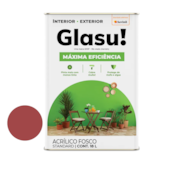 Tinta Acrílica Máxima Eficiência Urucum 18L Glasu