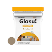 Tinta Acrílica Muda Fácil Fosco Capuccino Cremoso 18L Glasu Tinta Acrílica Muda Fácil Fosco Capuccino Cremoso 18L Glasu