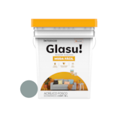 Tinta Acrílica Muda Fácil Fosco Verde Mineral 18L Glasu Tinta Acrílica Muda Fácil Fosco Verde Mineral 18L Glasu