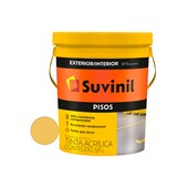 Tinta Acrílica para Piso Fosco Amarelo Demarcação 3,6L Balde Suvinil