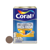 Tinta Acrílica Proteção Sol & Chuva Fosco Cogumelo Japonês 18L Coral Tinta Acrílica Proteção Sol & Chuva Fosco Cogumelo Japonês 18L Coral