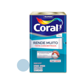 Tinta Acrílica Rende Muito Fosco Azul Sereno 16L Coral