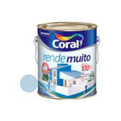 Tinta Acrílica Rende Muito Fosco Azul Sereno 3,6L Coral 