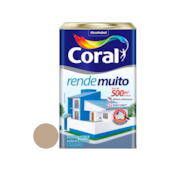Tinta Acrílica Rende Muito Fosco Camurça 18L Coral  Tinta Acrílica Rende Muito Fosco Camurça 18L Coral
