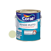 Tinta Acrílica Rende Muito Fosco Capim Limão 3,2L Coral Tinta Acrílica Rende Muito Fosco Capim Limão 3,2L Coral