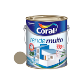 Tinta Acrílica Rende Muito Fosco Concreto 3,6L Coral 