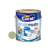 Tinta Acrílica Rende Muito Fosco Verde Kiwi 3,6L Coral 