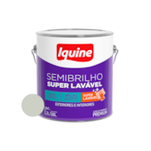 Tinta Acrílica Semibrilho Super Lavável 3,6L Branco Gelo Iquine Tinta Acrílica Semibrilho Super Lavável 3,6L Branco Gelo Iquine