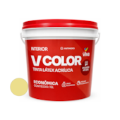 Tinta Acrílica VColor Fosco Marfim 15L Tintas Viva