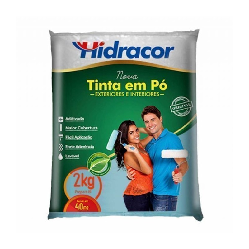 Tinta em Pó Azul Céu 2Kg Hidracor