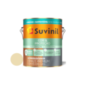 Tinta Esmalte Base de Água Cor e Proteção Brilhante Marfim 3,6L Suvinil