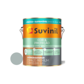 Tinta Esmalte Base de Água Cor e Proteção Brilhante Platina 3,6L Suvinil