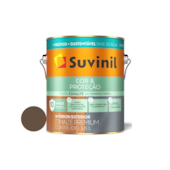 Tinta Esmalte Base de Água Cor e Proteção Brilhante Tabaco 3,6L Suvinil