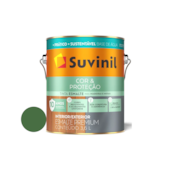 Tinta Esmalte Base de Água Cor e Proteção Brilhante Verde Folha 3,6L Suvinil Tinta Esmalte Base de Água Cor e Proteção Brilhante Verde Folha 3,6L Suvinil