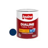 Tinta Esmalte Base de Água Dialine Topa Tudo Azul Del Rey 750ml Iquine