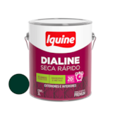 Tinta Esmalte Brilho 3L Verde Colonial Dialine Iquine