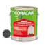 Tinta Esmalte Coralar Secagem Rápida Brilhante Cinza Escuro 3L Coral