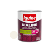 Tinta Esmalte Sintético Dialine Seca Rápido Fosco Branco Neve 750ml Iquine Tinta Esmalte Sintético Dialine Seca Rápido Fosco Branco Neve 750ml Iquine