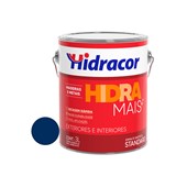Tinta Esmalte Sintético Hidra Mais Alto Brilho Azul Del Rey 3L Hidracor