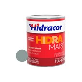 Tinta Esmalte Sintético Hidra Mais Alto Brilho Cinza Médio 750ml Hidracor