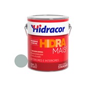 Tinta Esmalte Sintético Hidra Mais Alto Brilho Cinza Platina 3L Hidracor
