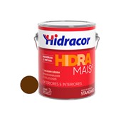 Tinta Esmalte Sintético Hidra Mais Alto Brilho Tabaco 3L Hidracor