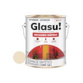 Tinta Esmalte Sintético Secagem Rápida Brilhante Areia 3,6L Glasu Tinta Esmalte Sintético Secagem Rápida Brilhante Areia 3,6L Glasu