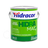 Tinta Esmalte Sintétiico Hidramais Base Água Acetinado Branco Neve 3,0L Hidracor