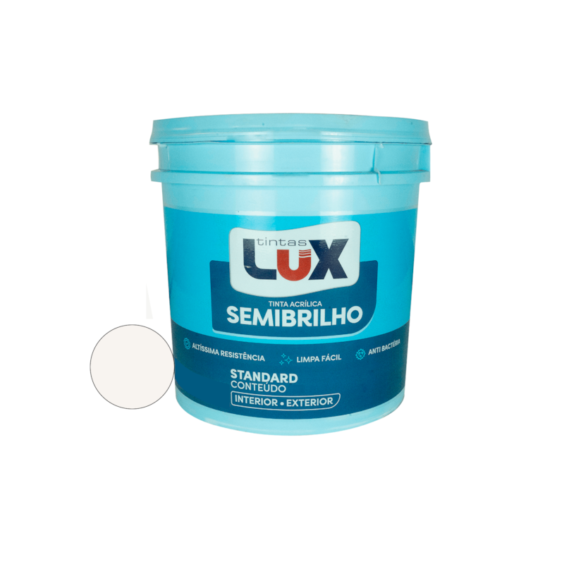 Tinta Lux Semi Brilho Branco Neve 3,6L