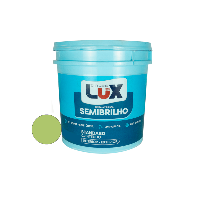 Tinta Lux Semi Brilho Verde Limão 3,6L