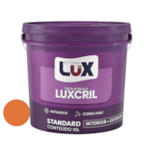 Tinta Luxcril Acrílico Fosco Caranguejo 15L Tintas Lux