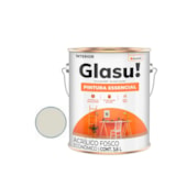 Tinta Pintura Essencial Fosca Gelo 3,6L Glasu