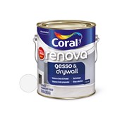 Tinta Renova Gesso & Drywall Branco Neve 3,6L Coral