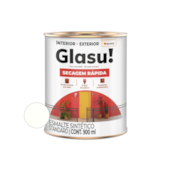 Tinta Secagem Rápida Acetinado Branco 900ml Glasu Tinta Secagem Rápida Acetinado Branco 900ml Glasu