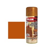 Tinta Spray Colorgin Verniz Imbuia Brilhante 350ML 