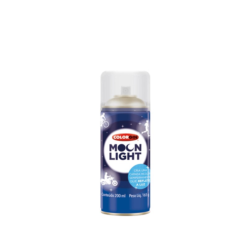 Tinta Spray Moonlight Refletivo Incolor 200ml Colorgin