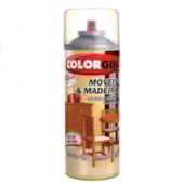 Tinta Spray para Móveis e Madeira Natural Fosco 350ml Colorgin Tinta Spray para Móveis e Madeira Natural Fosco 350ml Colorgin