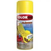 Tinta Spray para Plástico Amarelo 350ml Colorgin