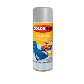 Tinta Spray para Plástico Prata 350ml Colorgin