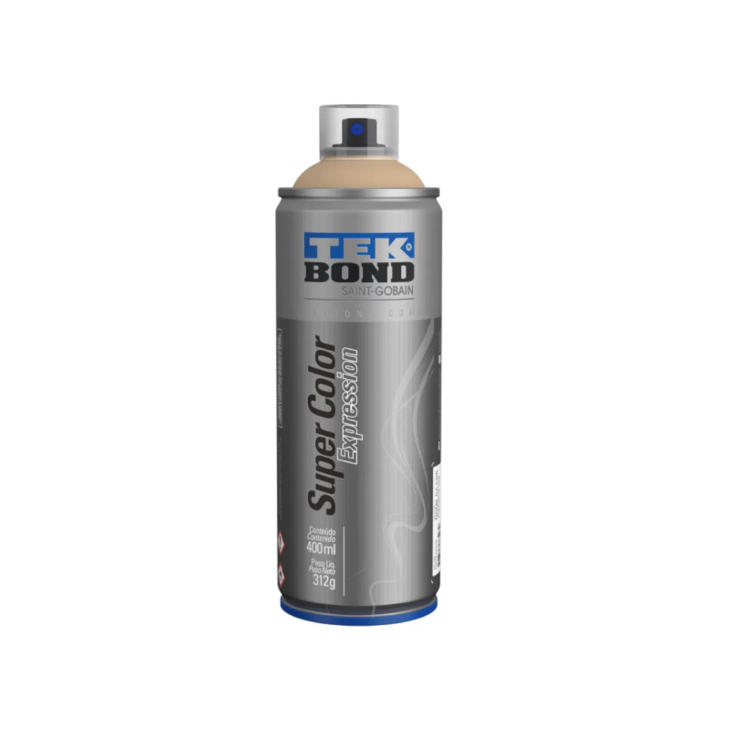 Tinta Spray Street Art Aveia 400ML Tekbond