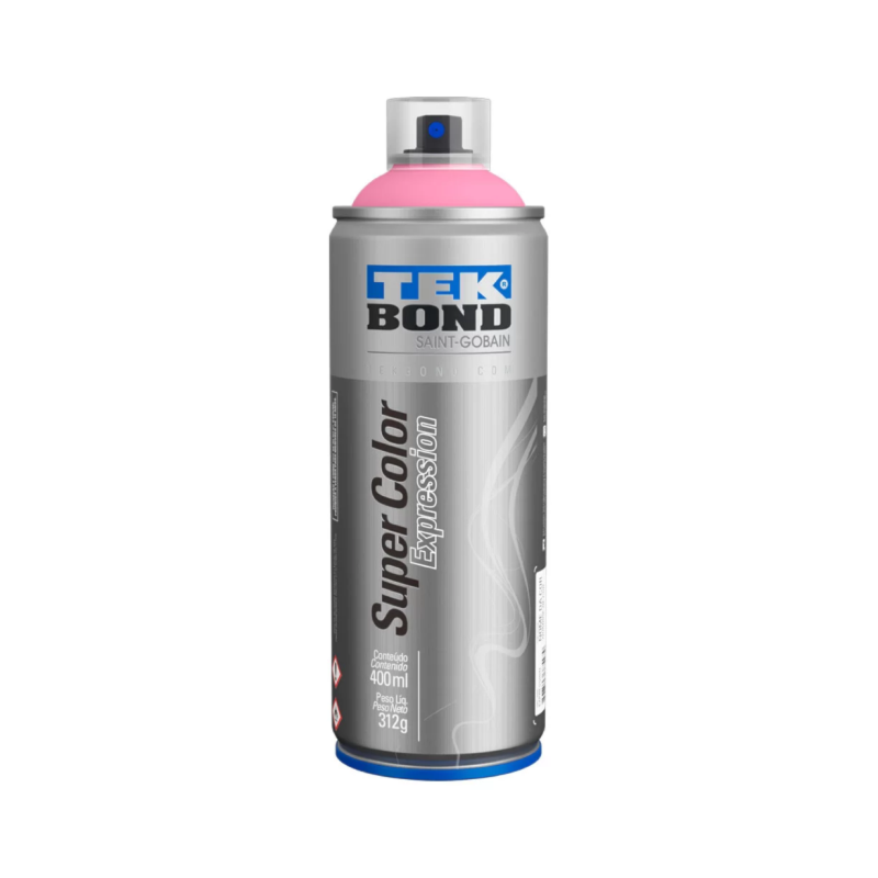 Tinta Spray Street Art Chiclete 400ML Tekbond